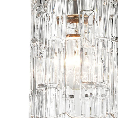 Elk Ezra 1 Light Mini Pendant In Polished Chrome Model: 17414/1