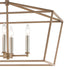 Elk Fairfax 8 Light Chandlier In Light Wood Model: 57226/8