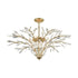 Elk Flora Grace 9 Light Chandelier In Champagne Model: 18296/9