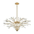 Elk Flora Grace 9 Light Chandelier In Champagne Model: 18296/9