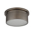 Elk Flushmounts 2 Light Flush Mount In Black Nickel With Model: 12110/2