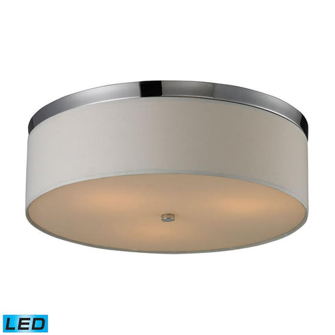 Elk Flushmounts 3 Light Flush Mount In Polished Model: 11445/3-LED