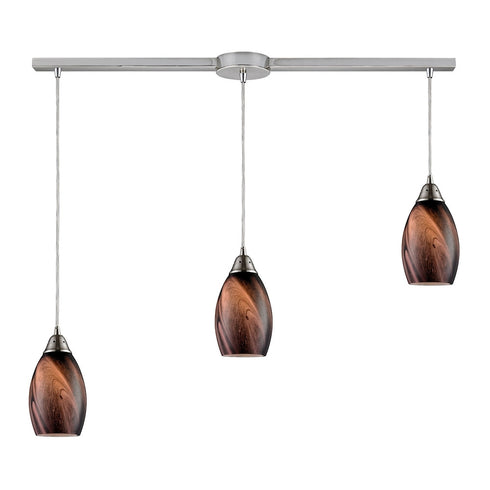 Elk Formations Mini Pendant Model: 31133/3L-RCK