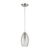 Elk Frazzle 1 Light Mini Pendant In Satin Nickel Model: 60200/1
