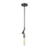 Elk Freeform 1 Light Mini Pendant In Dark Model: 11847/1