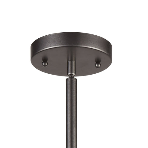 Elk Freeform 6 Light Chandelier In Dark Graphite Model: 11849/6