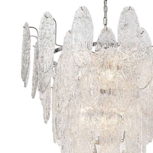 Elk Frozen Cascade 13 Light Chandelier In Model: 32446/13