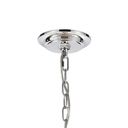 Elk Frozen Cascade 9 Light Chandelier In Polished Model: 32445/9
