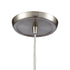 Elk Fusion 1 Light Mini Pendant In Satin Nickel Model: 529-1SLV