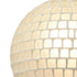 Elk Fusion 1 Light Mini Pendant In Satin Nickel Model: 529-1WHT