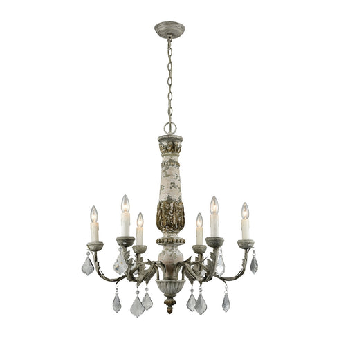 Elk Genevieve 6 Light Chandelier Model: 1202-005