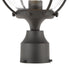 Elk Girard 1 Light Post Mount In Charcoal With Model: 57293/1