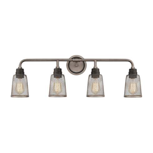 Elk Glencoe 4 Light Vanity Light In Oil Rubbed Model: 15654/4