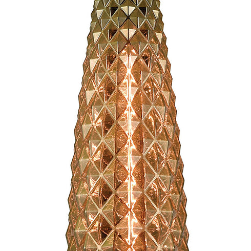 Elk Glitzy 1 Light Mini Pendant In Polished Model: 21168/1