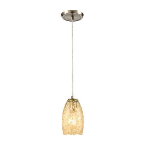 Elk Golden Pasture 1 Light Mini Pendant In Satin Model: 30220/1