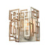 Elk Gridlock 1 Light Sconce In Matte Gold And Model: 12300/1