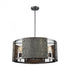 Elk Halstead 6 Light Chandlier In Ash Gray And Model: 15322/6