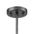 Elk Halstead 6 Light Chandlier In Ash Gray And Model: 15322/6