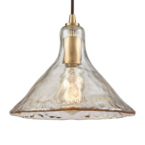 Elk Hand Formed Glass 1 Light Mini Pendant In Model: 10486/1