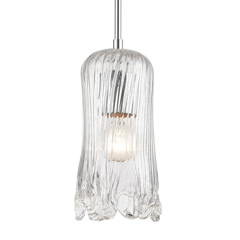 Elk Hand Formed Glass 1 Light Mini Pendant In Model: 21165/1