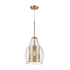 Elk Herndon 1 Light Pendant In Antique Gold With Model: 81424/1