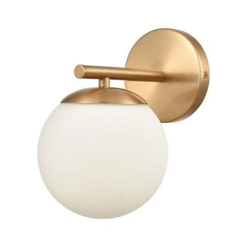 Elk Hollywood Blvd. 1 Light Vanity Light In Satin Model: 18313/1