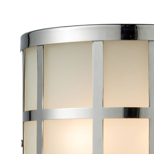 Elk Hooper 2 Light Outdoor Sconce In Polished Model: 46292/2