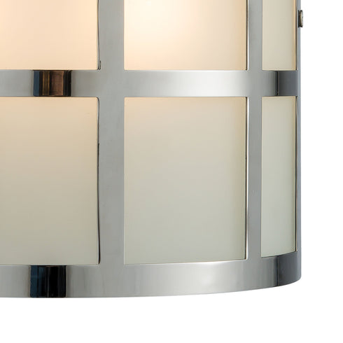Elk Hooper 2 Light Outdoor Sconce In Polished Model: 46292/2