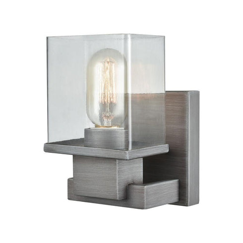 Elk Hotelier 1 Light Vanity Lamp In Weathered Model: 11940/1