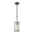 Elk Hyde Park 1 Light Mini Pendant In Oil Rubbed Model: 32391/1