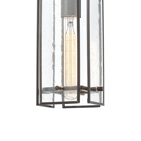 Elk Hyde Park 1 Light Mini Pendant In Oil Rubbed Model: 32391/1