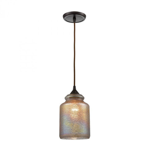 Elk Illuminessence 1 Light Mini Pendant In Oil Model: 85257/1