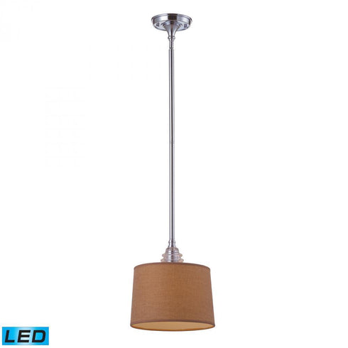 Elk Insulator Glass 1 Light Pendant In Polished Model: 66809-1-LED