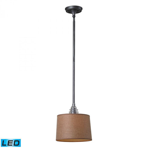 Elk Insulator Glass 1 Light Pendant In Weathered Model: 66829-1-LED