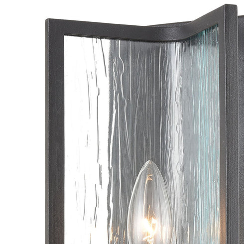 Elk Inversion 1 Light Sconce In Charcoal With Model: 32420/1