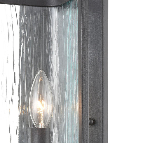 Elk Inversion 1 Light Sconce In Charcoal With Model: 32420/1