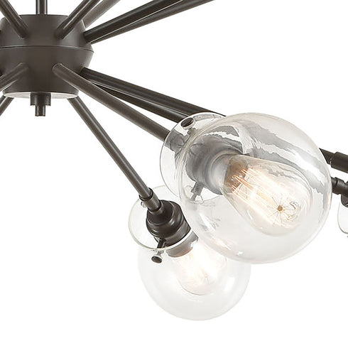 Elk Jaelyn 8 Light Chandelier In Oil Rubbed Model: 31939/8
