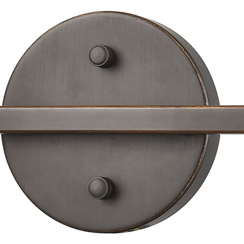 Elk Kempton 2 Light Vanity Light In Matte Black Model: 15412/2
