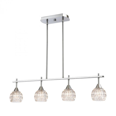 Elk Kersey 4 Light Island Light In Polished Model: 10825/4