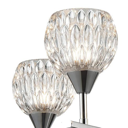 Elk Kersey 5 Light Chandelier In Polished Chrome Model: 10828/5