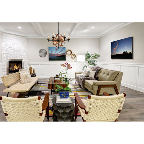 Elk Kingston 6 Light Chandelier In Oil Rubbed Model: 21136/6