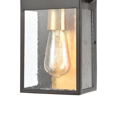 Elk Knowlton 1 Light Sconce In Matte Black With Model: 46680/1