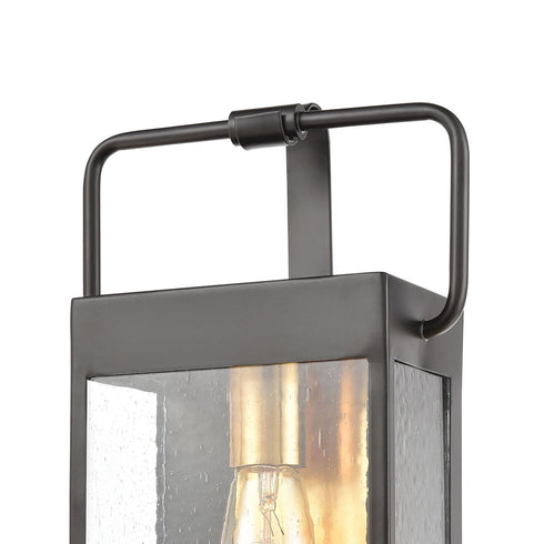 Elk Knowlton 1 Light Sconce In Matte Black With Model: 46681/1