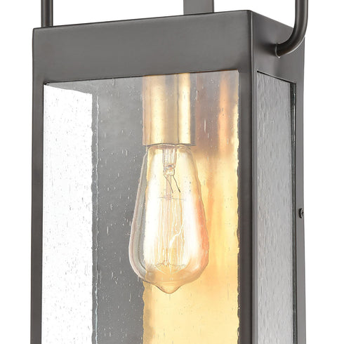 Elk Knowlton 1 Light Sconce In Matte Black With Model: 46681/1