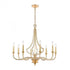 Elk La Rochelle 8 Light Chandelier In Parisian Model: 11177/8