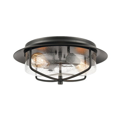 Elk Lakeshore Drive 2 Light Flush Mount In Matte Model: 46402/2