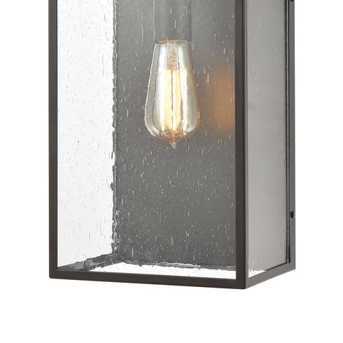 Elk Lamplighter 1 Light Sconce In Matte Black Model: 46702/1