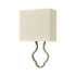 Elk Lanesboro 1 Light Sconce In Dusted Silver Model: 75100/1