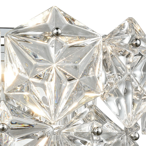 Elk Lavique 2 Light Sconce In Polished Chrome Model: 81241/2