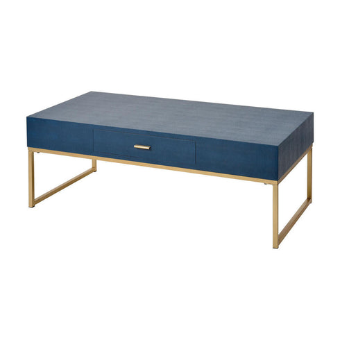 Elk Les Revoires Coffee Table In Navy Blue Model: 3169-127